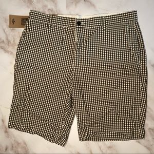 Dockers Men’s 36 Waist, Checkered Shorts NWT